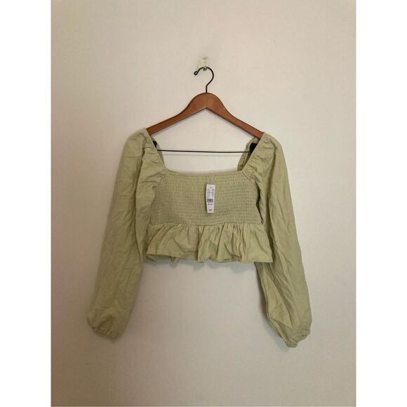 Pacsun la‎ hearts smocked long sleeve top - Picture 5 of 5